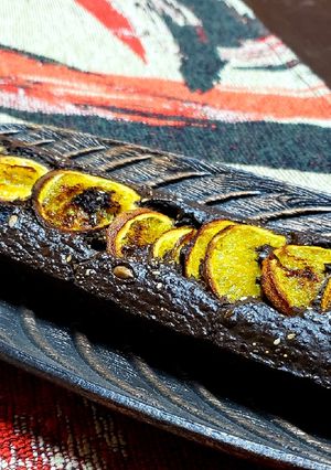 Una foto de Budín de algarroba fit