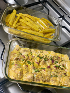 عکسی از دستور بال و سيب زميني كبابي