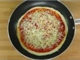 Pizza al sartén en 7 Min
