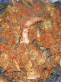 Fideos caseros negros con salsa de mare para Pascua !!!!