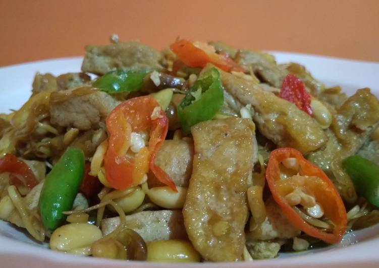 Oreg kedelai tahu pedas