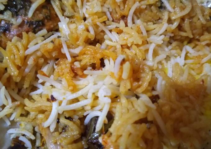 Kache chicken ki biryani