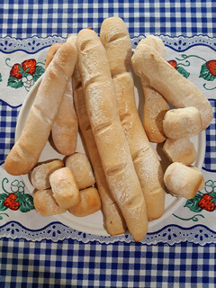 Una foto de Pan francés