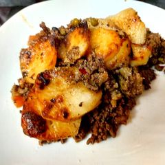 A picture of My Minced Beef Hotpot 🤗.