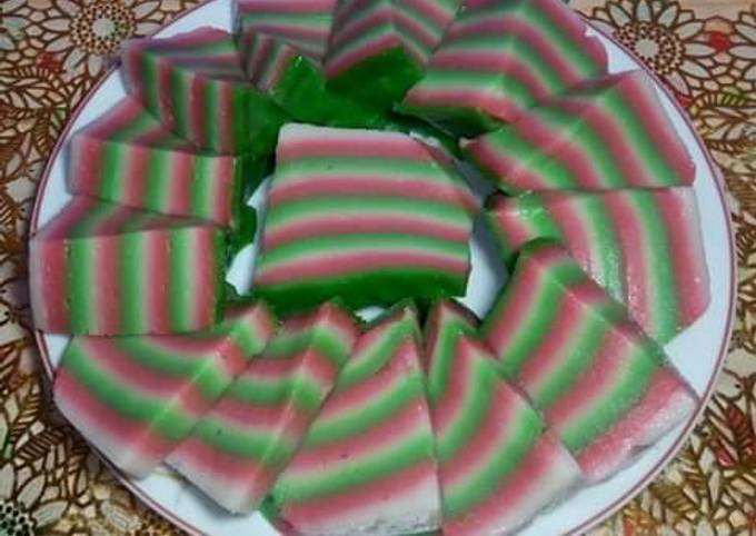 #resepterbaruku kue lapis tepung beras