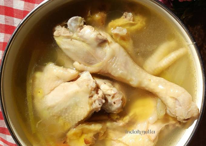 Resep Kaldu Ayam Kampung Serbaguna Oleh Indah Mulia Cookpad