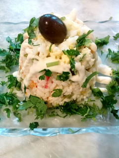 صورة لوصفة سلطة الأرز