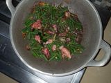 Tumis Cumi Kacang Panjang