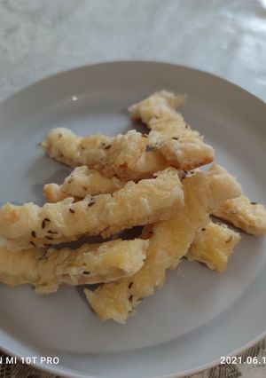 Sajtos rúd recept fotója