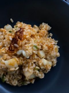Una foto de Arroz con sepia
