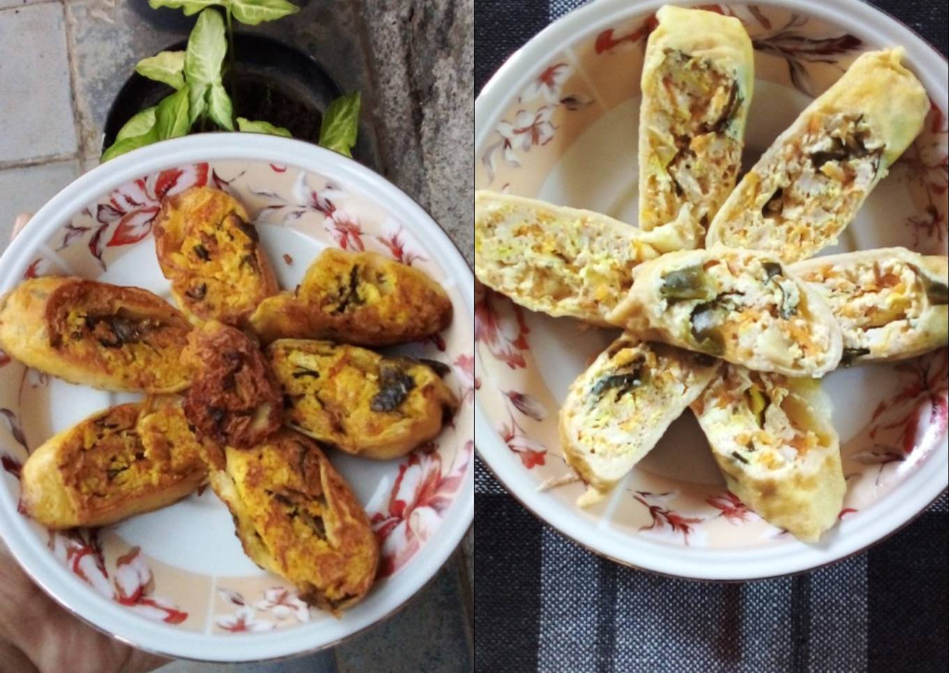 Rolade Tahu Telur(Tanpa Minyak)