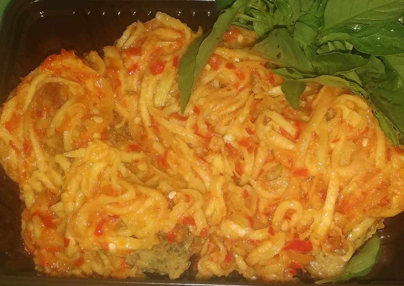 Ayam goreng sambal mangga