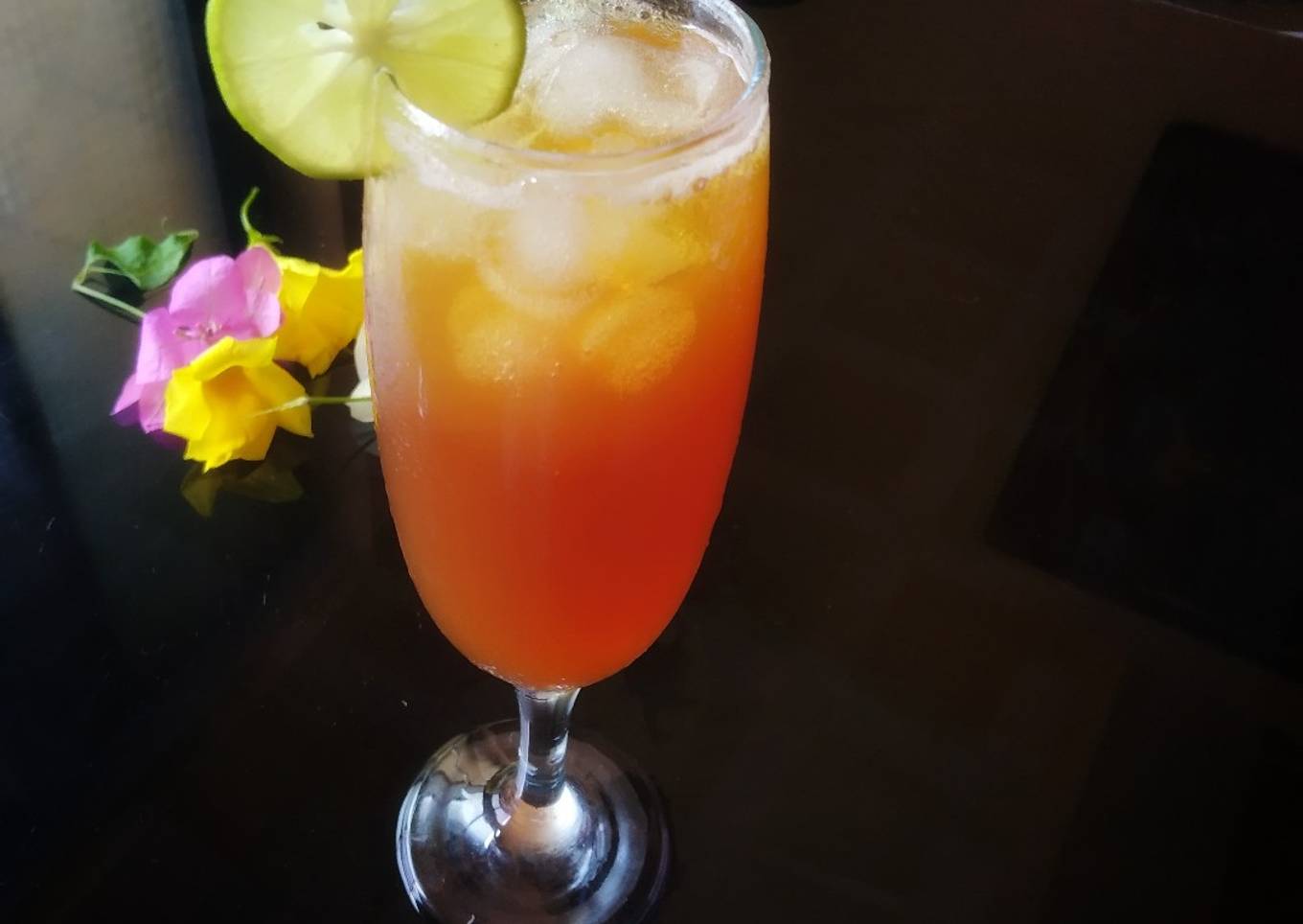 Honey lemon Iced tea
