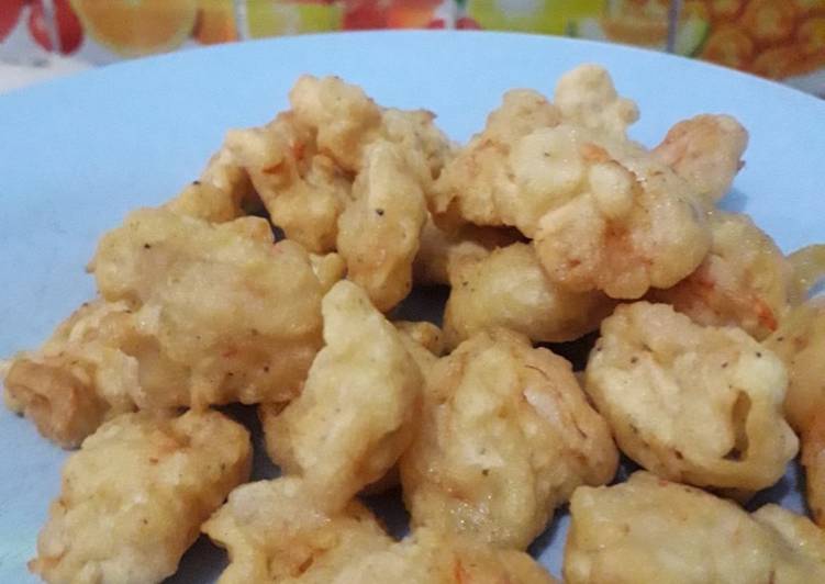 Udang goreng tepung super praktis🍤🍤🍤