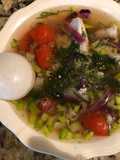 Dill Fish Soup with Pomfret