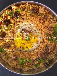 சீரகசம்பா காளான் பிரியாணி(Seeraga Samba Mushroom biryani recipe in tamil) செய்முறை முக்கிய புகைப்படம்