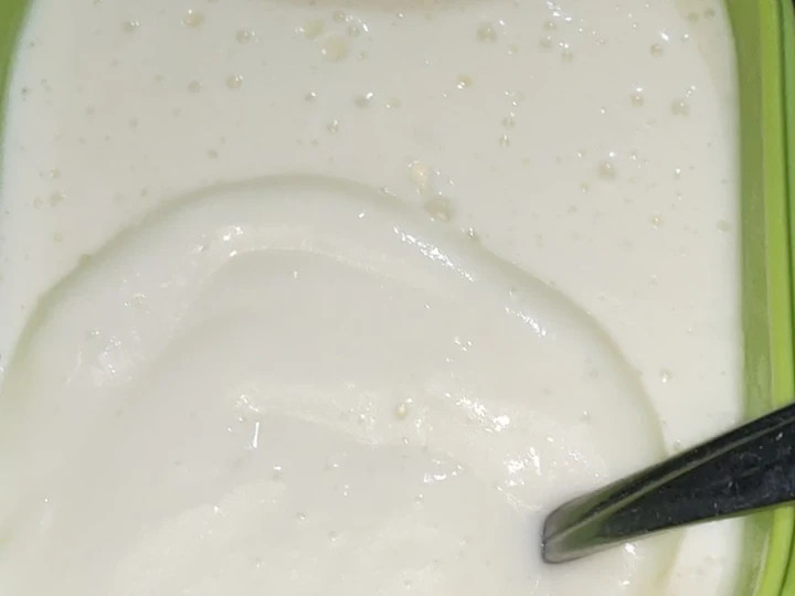 Langkah Gampang Membuat Resep Saos salad buah non mayo dan yogurt (ekonomis) yang Enak Banget Anti Ribet, Mantap Sekali