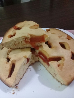 Una foto de Torta de dulce de membrillo