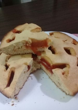 Una foto de Torta de dulce de membrillo