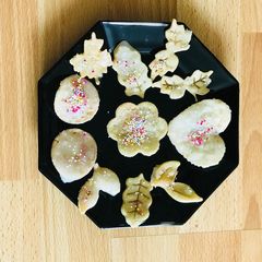 A picture of #Chawal se baane vyanjan#Pitha#19/6/2018.