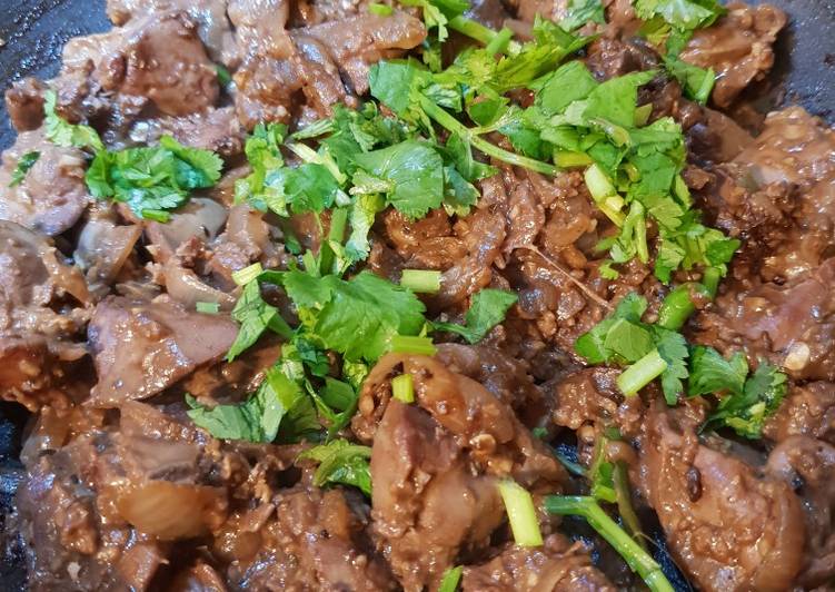 How to Prepare Homemade Chinese chicken livers