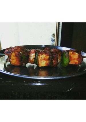 A picture of Paneer tikka.