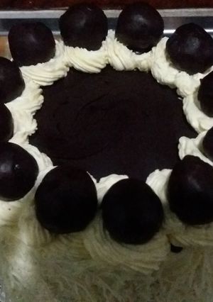 Foto resep Birthday cake simple #2