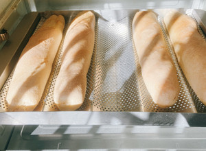 Una foto de Pan casero Baguette riquísima!