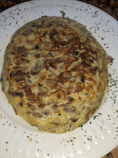 Una foto de Tortilla de champiñones