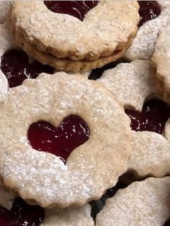 Una foto de Galletas de mantequilla con mermelada