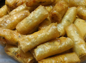 A picture of Vietnamese Spring Rolls.
