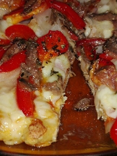 Una foto de Pizza sin harina