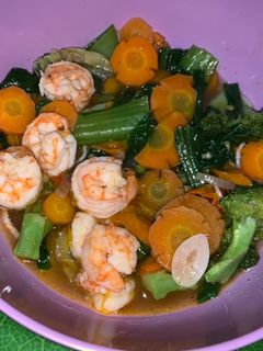 Foto resep Udang cah bawang putih