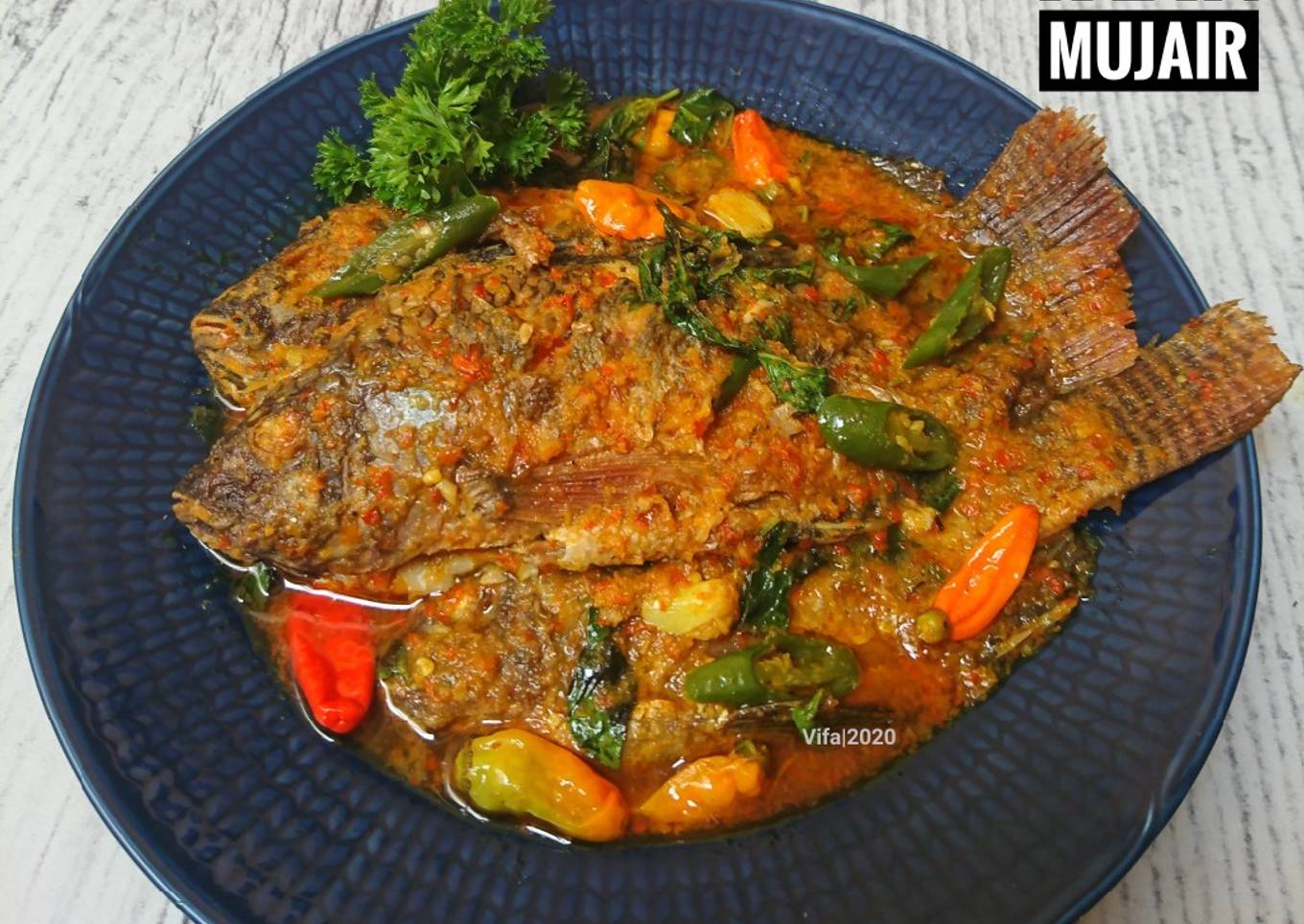 Rica rica ikan mujair
