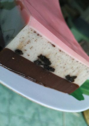 Foto resep Puding Oreo Susu Kedelai & Tips per lapisan bisa nempel sempurna