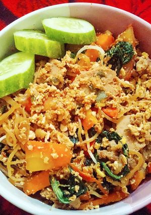 Foto resep Bakmie Goreng Jawa (menu diet)