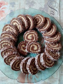 Kókusztekercs recept fotója