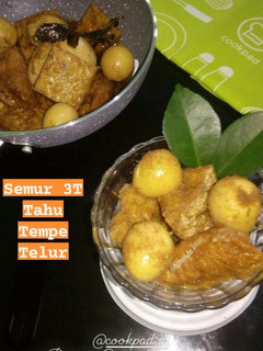 Foto resep Semur 3T (Tahu Tempe Telur)