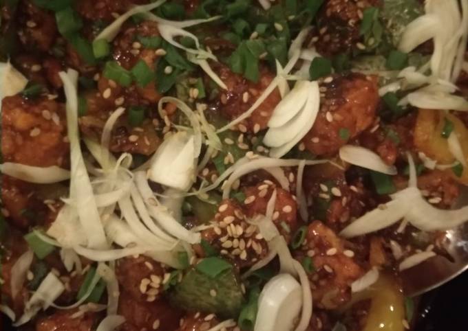 Recipe of Speedy Honey chilli potato