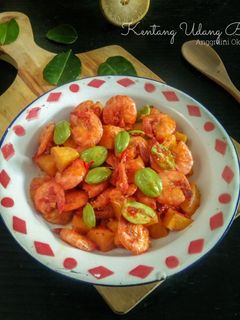 Foto resep Kentang Udang Balado ala Susan Gracia