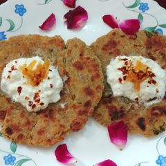 A picture of Onion masala Koki.