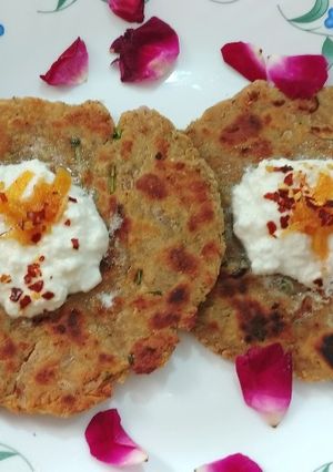 A picture of Onion masala Koki.