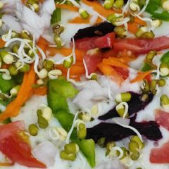 A picture of Left Over Rice Uttapam.