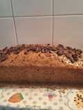 Budín marmolado de tangerina y jengibre con glaseado de dulce de leche