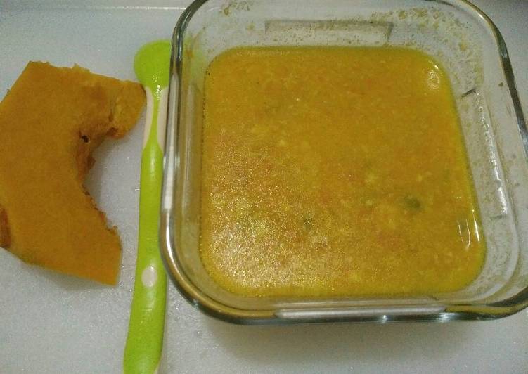 Resep Sup labu kuning mpasi 10+ oleh lysa podungge - Cookpad