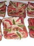 Pizzeta con pan de molde 🍞