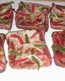 Pizzeta con pan de molde 🍞