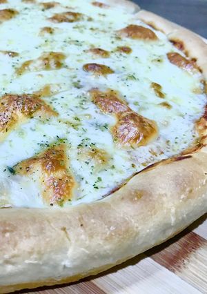 Una foto de Variedades de pizza: Mozzarella