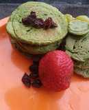 Hotcakes de espinaca