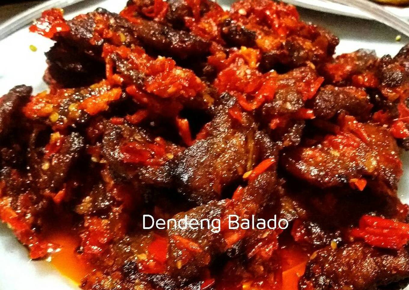 Dendeng Balado Garing Pork (non halal)